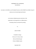 Cover page: An Analysis of the Efficacy and Treatment Trajectory of the START Social Skills Group for Adolescents with Autism Spectrum Disorder