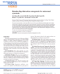 Cover page: Rotation flap distraction osteogenesis for unicoronal synostosis