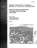 Cover page: Behavior of Capstone and Honeywell Microturbine Generators during Load Changes