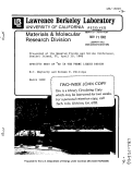 Cover page: SPECIFIC HEAT OF He IN THE FERMI LIQUID REGION