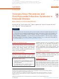 Cover page: Coronary Sinus Thrombosis and Post-Myocardial Infarction Syndrome in Kawasaki Disease Rare Causes of Pericardial Effusion
