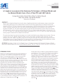 Cover page of A Complete Assessment of the Emissions Performance of Ethanol Blends and Iso-Butanol Blends from a Fleet of Nine PFI and GDI Vehicles