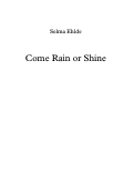 Cover page: Come Rain or Shine