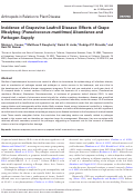 Cover page: Incidence of Grapevine Leafroll Disease: Effects of Grape Mealybug (Pseudococcus maritimus) Abundance and Pathogen Supply.