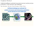 Cover page of Artificial intelligence methods for protein structure and interaction prediction: Recent advances and challenges