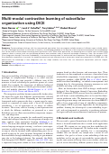 Cover page: Multi-modal contrastive learning of subcellular organization using DICE.