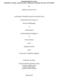 Cover page: Mermaid Without a Tale: Disability, Sexuality, and the Limits of Discourse in Italian Narrative (1975-2009)