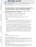 Cover page: Translating Alzheimer's disease–associated polymorphisms into functional candidates: a survey of IGAP genes and SNPs