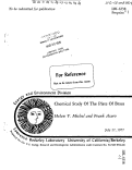 Cover page: CHEMICAL STUDY OF THE PLATE OF BRASS