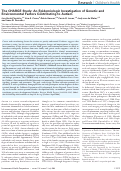 Cover page: The CHARGE Study: An Epidemiologic Investigation of Genetic and Environmental Factors Contributing to Autism