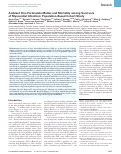 Cover page: Ambient Fine Particulate Matter and Mortality among Survivors of Myocardial Infarction: Population-Based Cohort Study