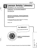 Cover page: Radon Entry into Basements: Approach, Experimental Structures, and Instrumentation of the Small Structures Research Project