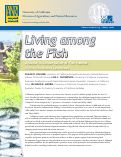 Cover page of Living among the Fish: A Guide to Conservation of Fish Habitat in the Developed Landscape