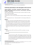 Cover page: Performing rapid autopsy for the interrogation of HIV reservoirs.