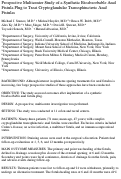 Cover page: Prospective Multicenter Study of a Synthetic Bioabsorbable Anal Fistula Plug to Treat Cryptoglandular Transsphincteric Anal Fistulas