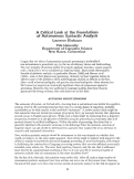 Cover page: A Critical Look at the Foundations of Autonomous Syntactic Analysis