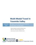 Cover page: Multi-Modal Travel in Yosemite Valley