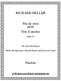 Cover page: Pas de trois (pour Trio d'anches)