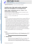 Cover page: Feasibility study of high spatial resolution multimodality fluorescence tomography in ex vivo biological tissue.