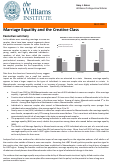 Cover page: Marriage Equality and the Creative Class