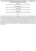 Cover page: Abstract Syntactic Knowledge or Limited-Scope Formulae: A ComputationalStudy of Childrens Early Utterances