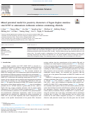 Cover page: Mixed potential model for passivity characters of hyper-duplex stainless steel 2707 in ammonium carbonate solution containing chloride