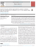 Cover page: Search for R-parity-violating supersymmetric particles in multi-jet final states produced in p–p collisions at s = 13 TeV using the ATLAS detector at the LHC