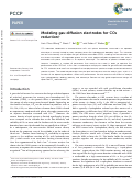 Cover page: Modeling gas-diffusion electrodes for CO 2 reduction