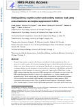 Cover page: Distinguishing cognitive effort and working memory load using scale-invariance and alpha suppression in EEG