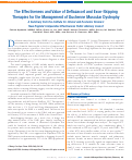 Cover page: The Effectiveness and Value of Deflazacort and Exon-Skipping Therapies for the Management of Duchenne Muscular Dystrophy.