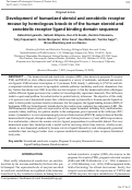 Cover page: Development of humanized steroid and xenobiotic receptor mouse by homologous knock-in of the human steroid and xenobiotic receptor ligand binding domain sequence.