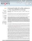 Cover page: Automated single-cell motility analysis on a chip using lensfree microscopy