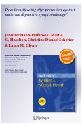 Cover page: Does breastfeeding offer protection against maternal depressive symptomatology?