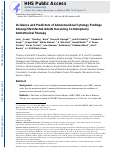 Cover page: Incidence and Predictors of Abnormal Anal Cytology Findings Among HIV-Infected Adults Receiving Contemporary Antiretroviral Therapy.