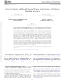 Cover page: Category Salience and Racial Bias in Weapon Identification: A Diffusion Modeling Approach