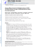 Cover page: Adverse effect of catechol-O-methyltransferase (COMT) Val158Met met/met genotype in methamphetamine-related executive dysfunction