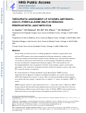 Cover page: THERAPEUTIC ASSESSMENT OF N-FORMYL-METHIONYL-LEUCYL-PHENYLALANINE (fMLP) IN REDUCING PERIPROSTHETIC JOINT INFECTION