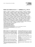 Cover page: Studies of jet production rates ine+e− annihilation atEcm=29 GeV
