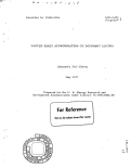 Cover page: VORTEX SHEET APPROXIMATION OF BOUNDARY LAYERS