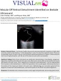 Cover page: Macula-Off Retinal Detachment Identified on Bedside Ultrasound