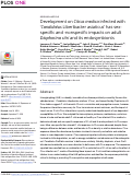 Cover page: Development on Citrus medica infected with ‘Candidatus Liberibacter asiaticus’ has sex-specific and -nonspecific impacts on adult Diaphorina citri and its endosymbionts