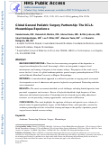 Cover page: Global general pediatric surgery partnership: The UCLA–Mozambique experience