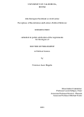 Cover page: Anti-Immigrant Sentiment as Anti-Latino: Perceptions of Racialization and Latina/o Political Behavior