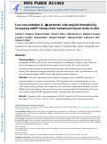 Cover page: Low concentration IL-1β promotes islet amyloid formation by increasing hIAPP release from humanised mouse islets in vitro