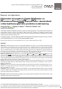 Cover page: EXpectation Propagation LOgistic REgRession on permissioned blockCHAIN (ExplorerChain): decentralized online healthcare/genomics predictive model learning