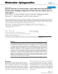 Cover page: Autistic disorder associated with a paternally derived unbalanced translocation leading to duplication of chromosome 15pter-q13.2: a case report