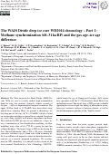 Cover page: The WAIS Divide deep ice core WD2014 chronology – Part 1: Methane synchronization (68–31 ka BP) and the gas age–ice age difference