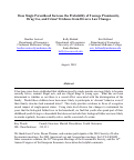 Cover page: Does Single Parenthood Increase the Probability of Teenage Promiscuity, Drug Use, and Crime? Evidence from Divorce Law Changes