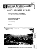 Cover page: Numerical Modeling of Injection Experiments at The Geysers