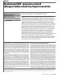 Cover page: Brainstem Dbh+ neurons control allergen-induced airway hyperreactivity